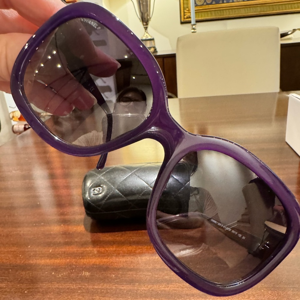 CHANEL® Cocomark Side Ribbon Sunglasses